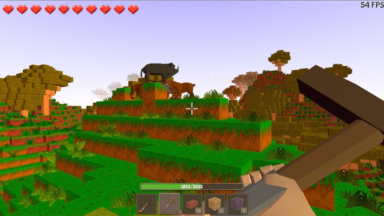 Скриншот Crafting Block World