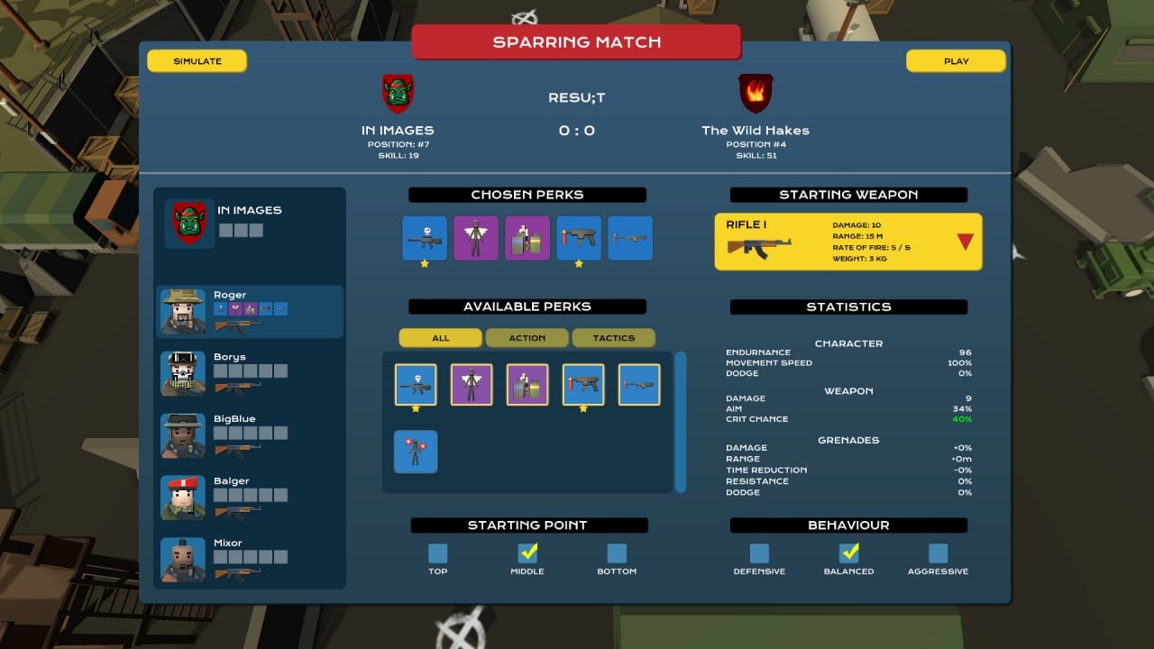 Скриншот ESport Manager