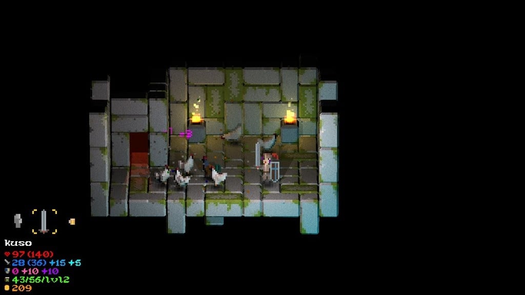 Скриншот Legend of Dungeon