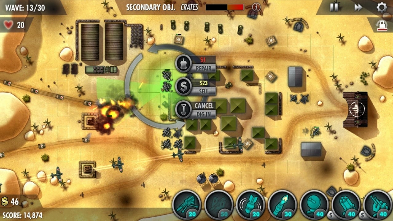 Скриншот iBomber Defense Pacific