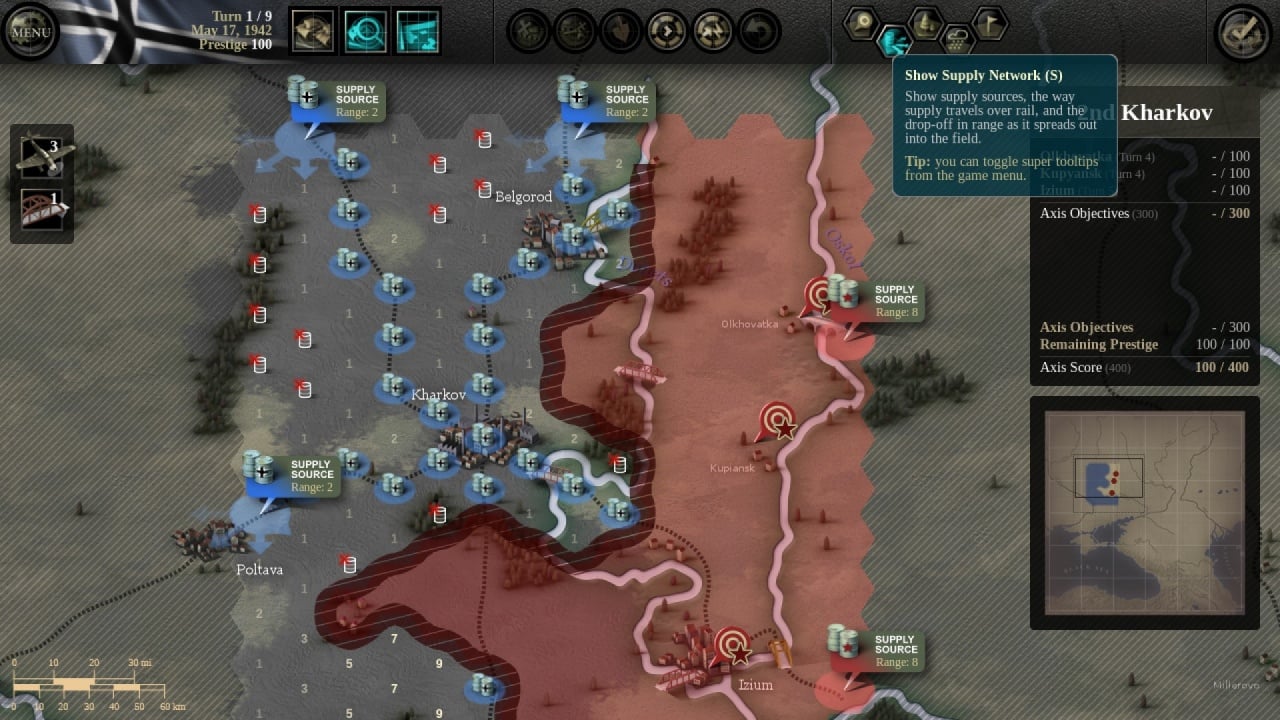 Скриншот Unity of Command: Stalingrad Campaign