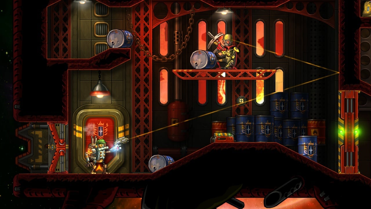 Скриншот SteamWorld Heist