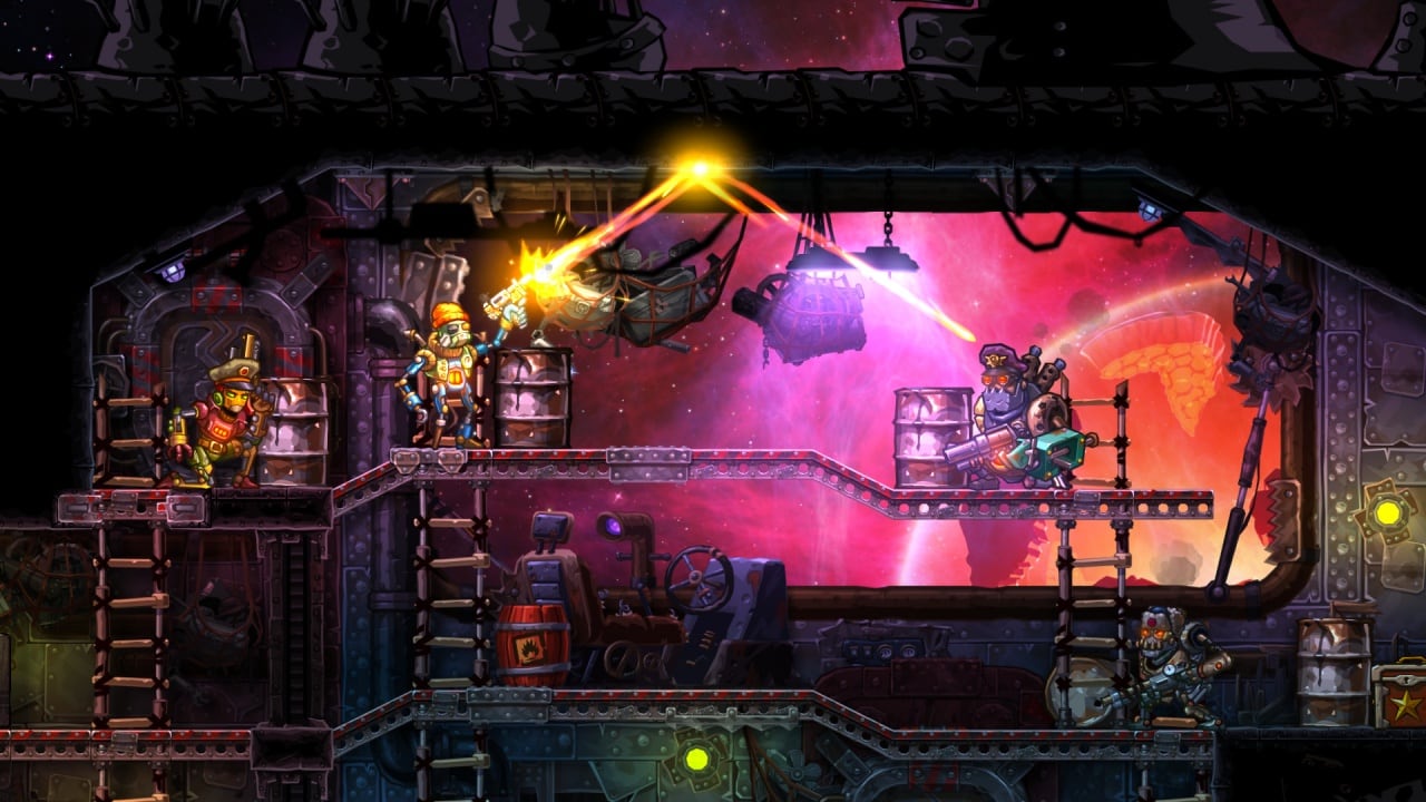 Скриншот SteamWorld Heist
