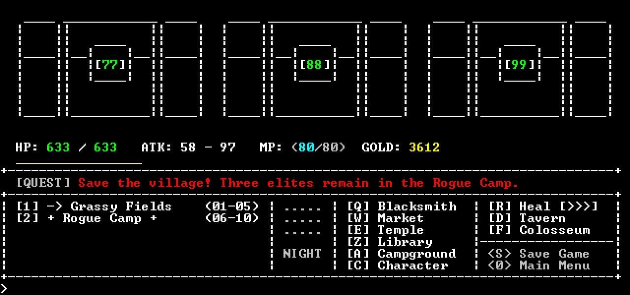 Скриншот SanctuaryRPG: Black Edition