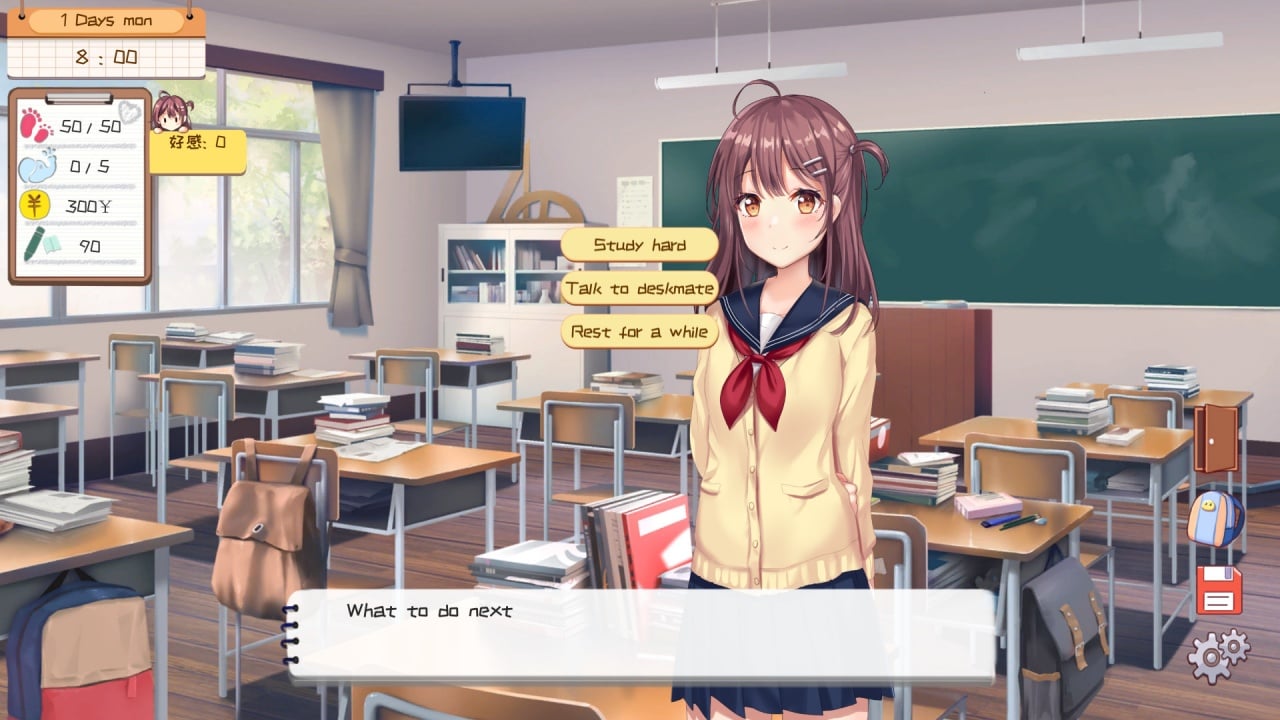 Скриншот Deskmate Girl