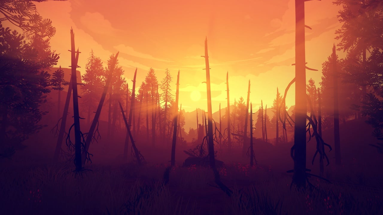 Скриншот Firewatch