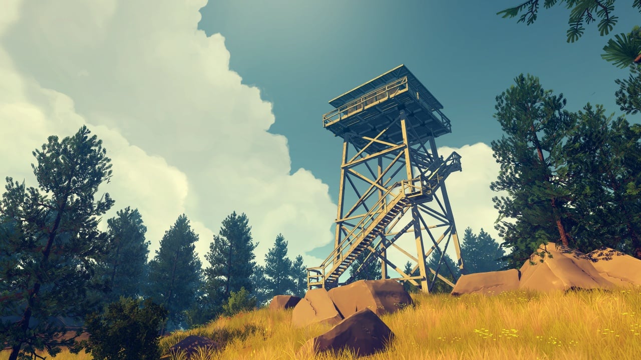 Скриншот Firewatch