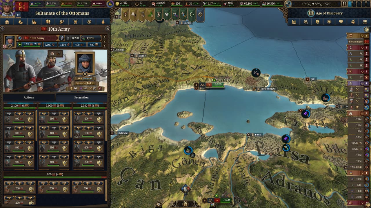 Скриншот Europa Universalis 5