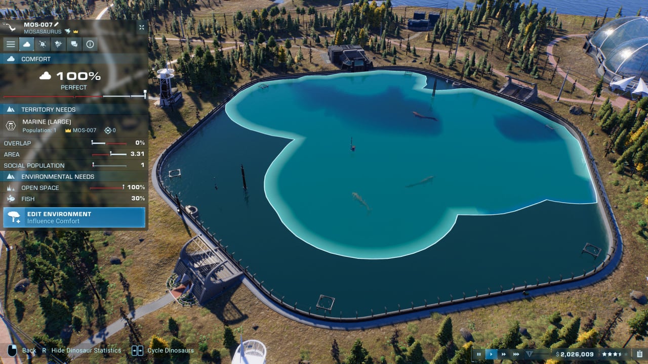 Скриншот Jurassic World Evolution 2