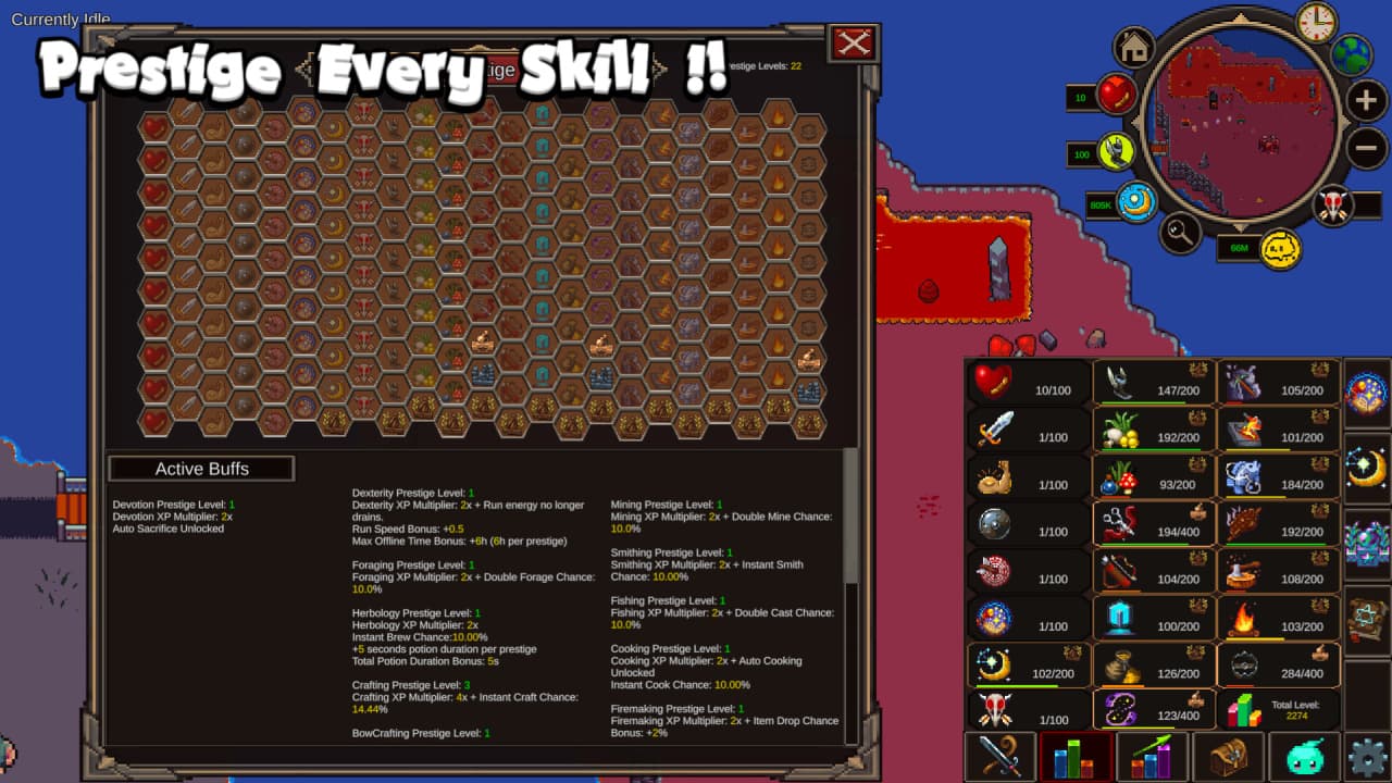 Скриншот Bloobs Adventure Idle
