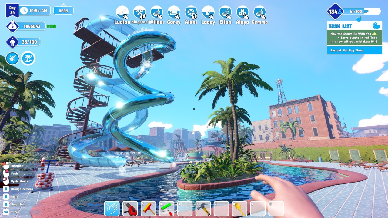 Скриншот Waterpark Simulator