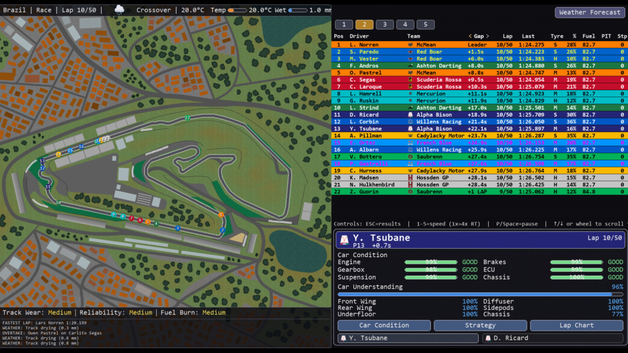 Скриншот Team Principal: A Racing Manager