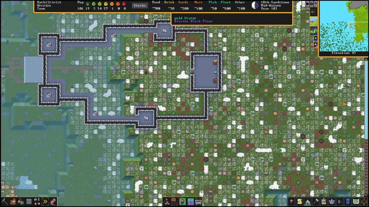Скриншот Dwarf Fortress