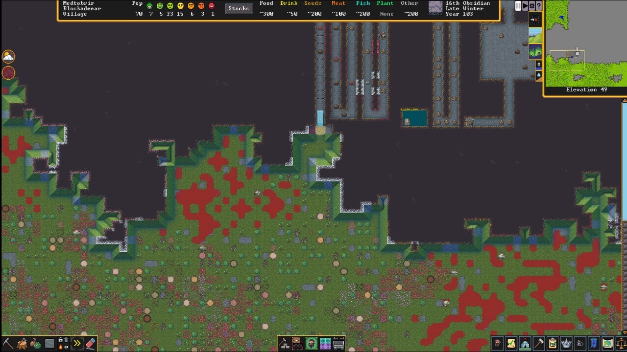 Скриншот Dwarf Fortress