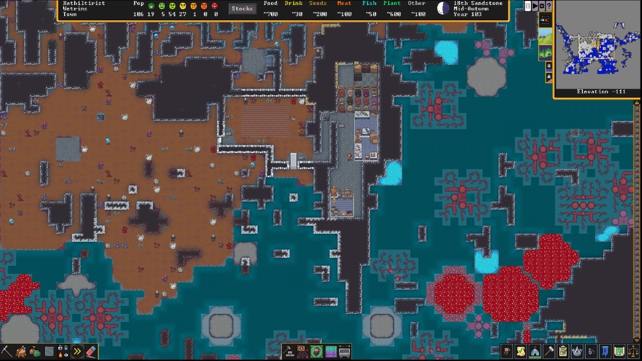 Скриншот Dwarf Fortress