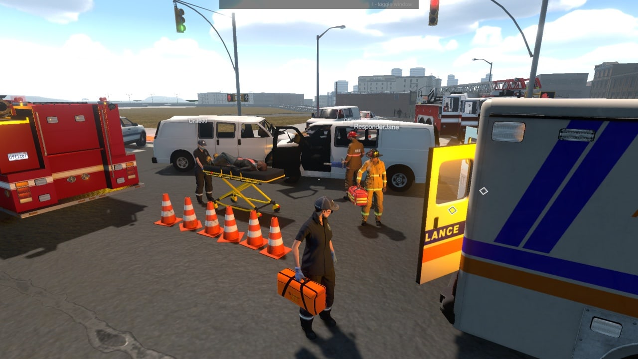 Скриншот Flashing Lights: Police, Firefighting, Emergency Services Simulator