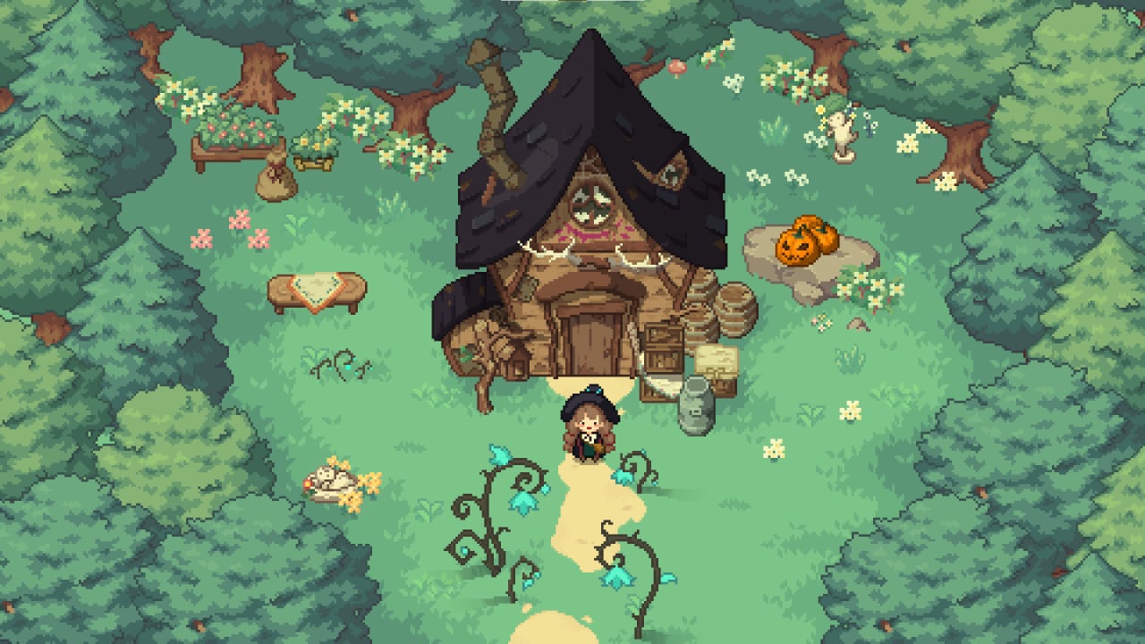 Скриншот Little Witch in the Woods