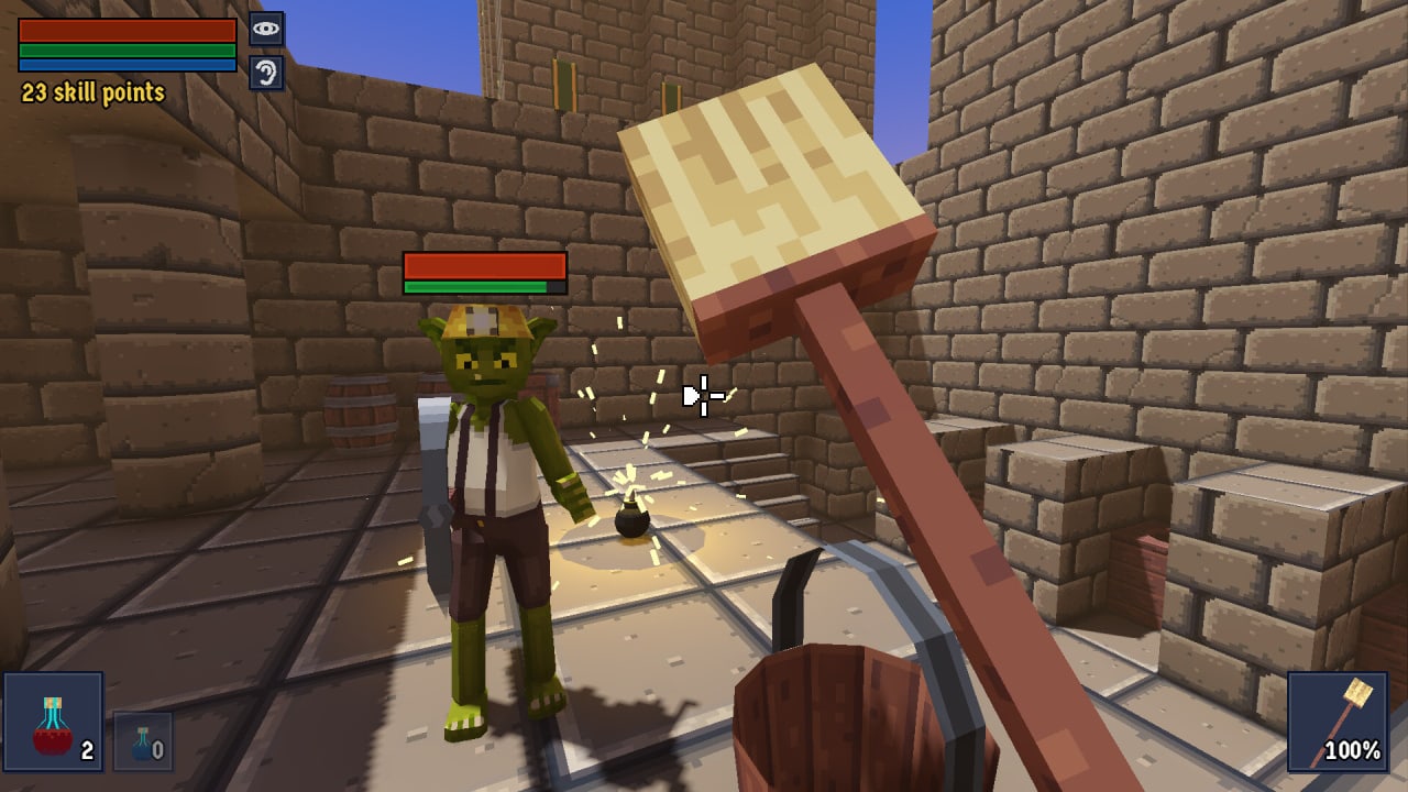 Скриншот The Adventures of Sir Kicksalot