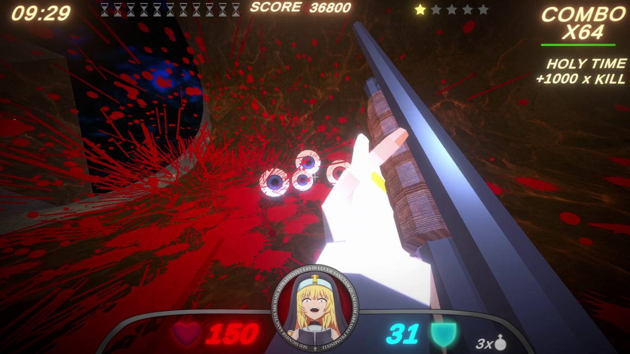 Скриншот Guns and Nuns: Storming Hell