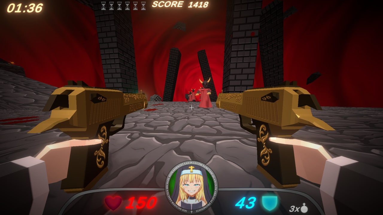 Скриншот Guns and Nuns: Storming Hell