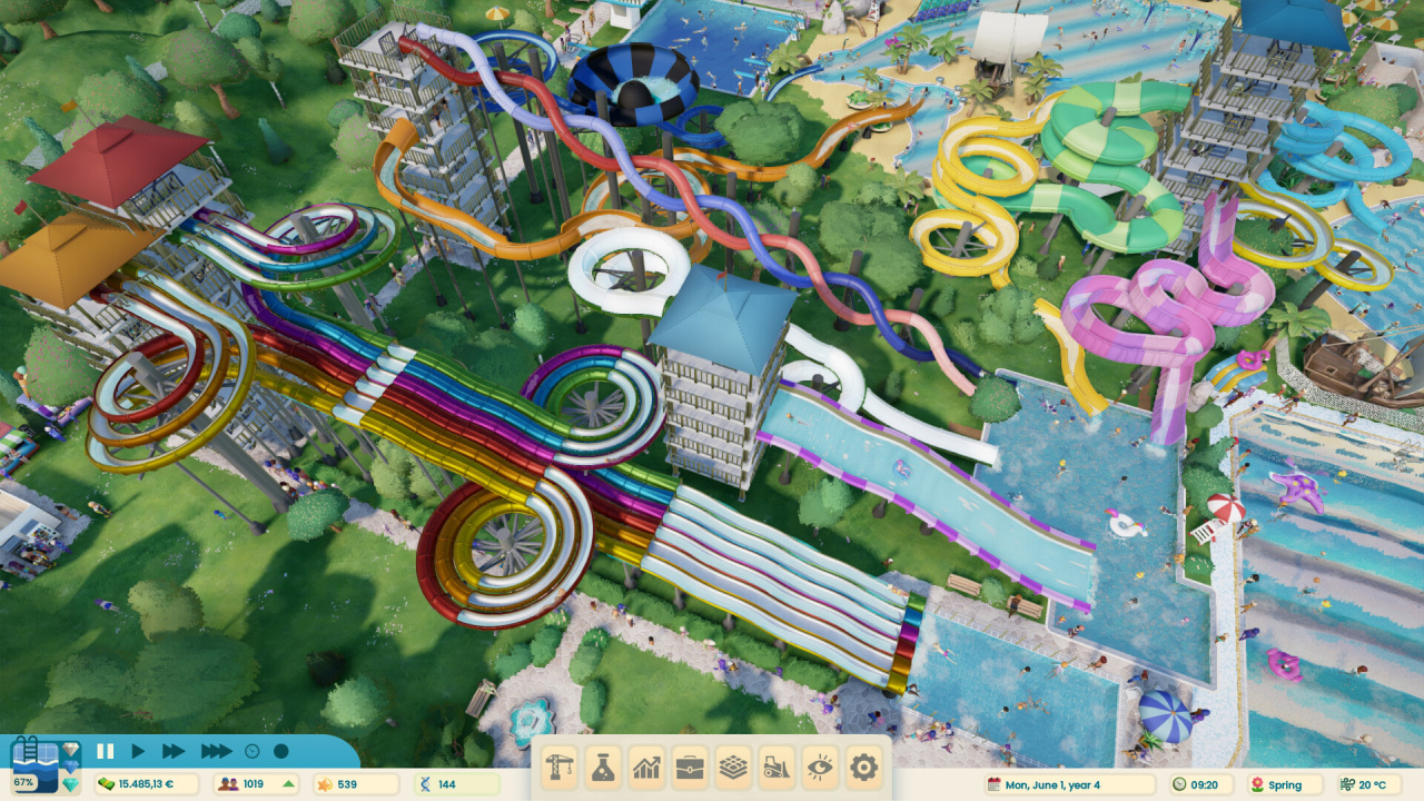 Скриншот Aquapark Tycoon