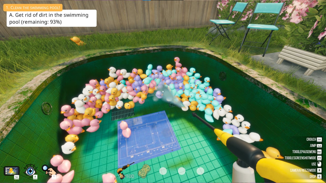 Скриншот Pool Cleaning Simulator