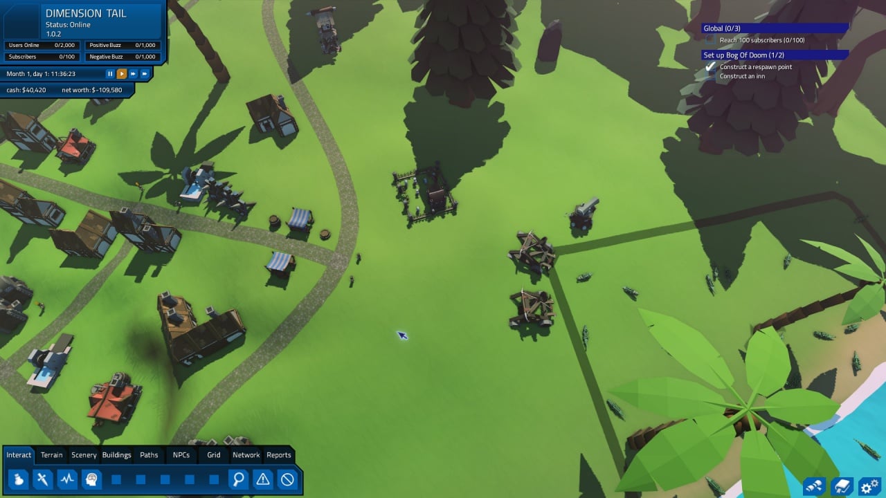 Скриншот MMORPG Tycoon 2