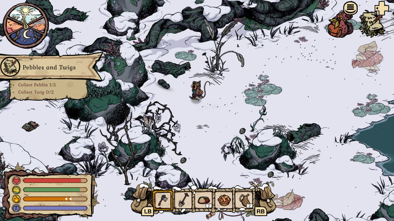 Скриншот Winter Burrow