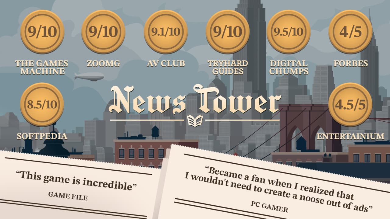Скриншот News Tower