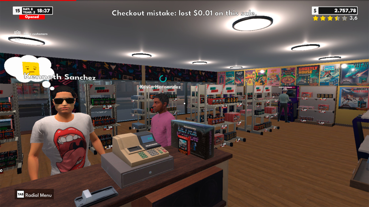 Скриншот Game Store Chronicle