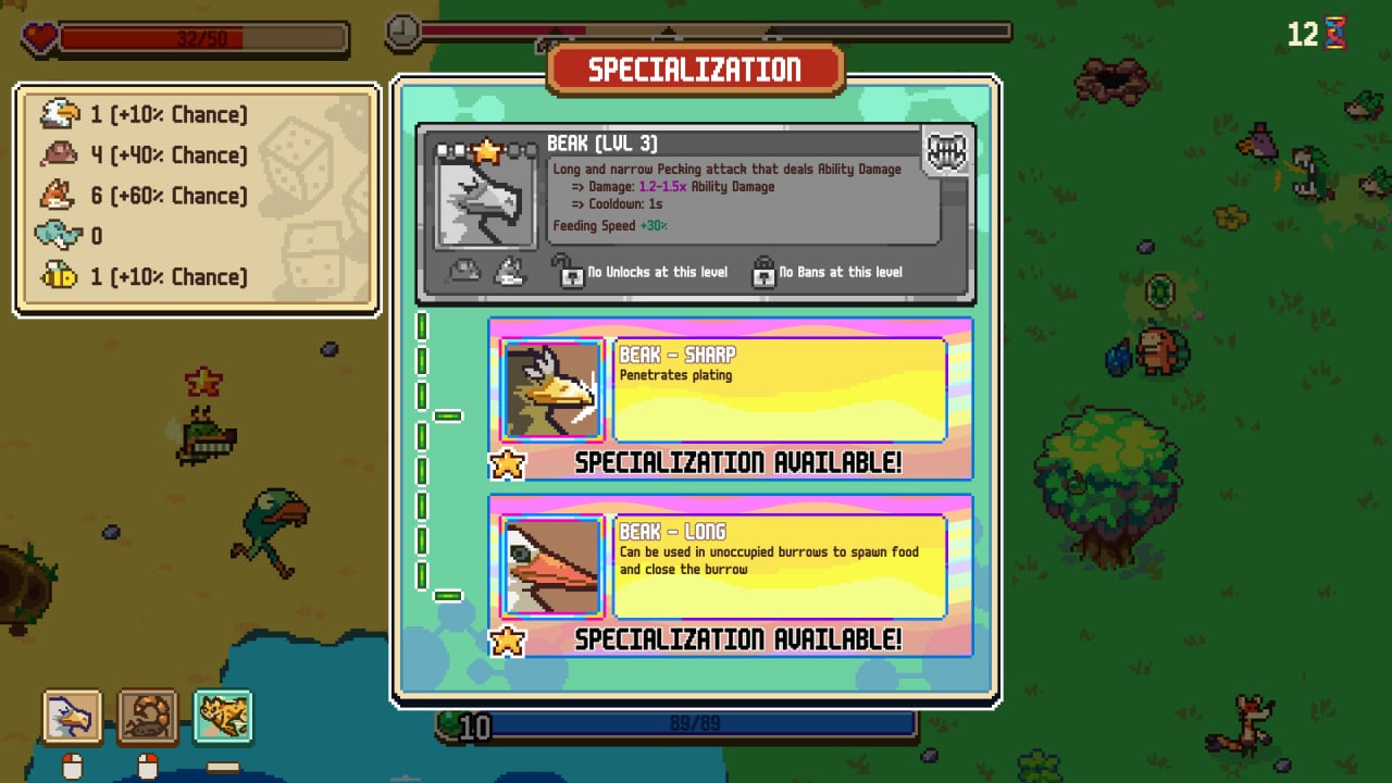 Скриншот Everything is Crab: The Animal Evolution Roguelite