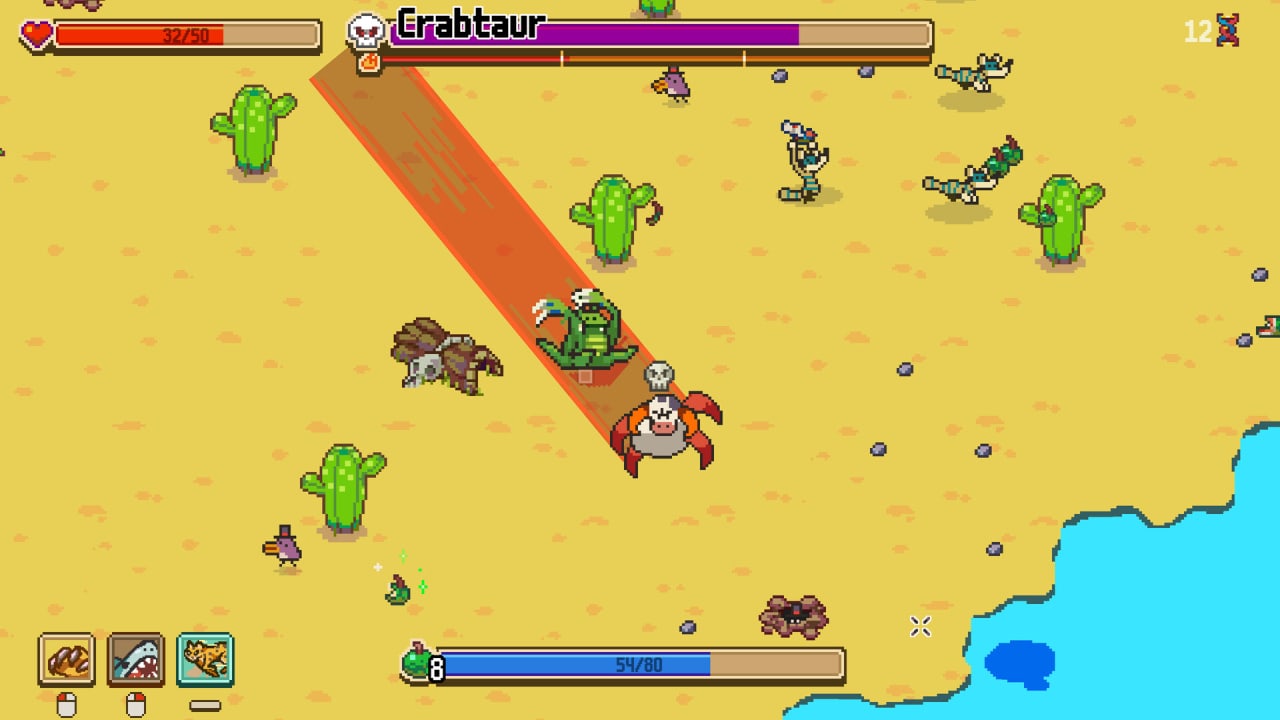 Скриншот Everything is Crab: The Animal Evolution Roguelite