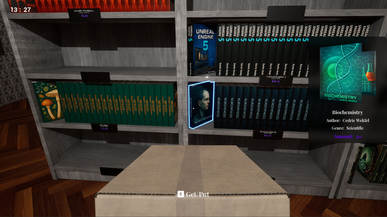 Скриншот BookStore Simulator