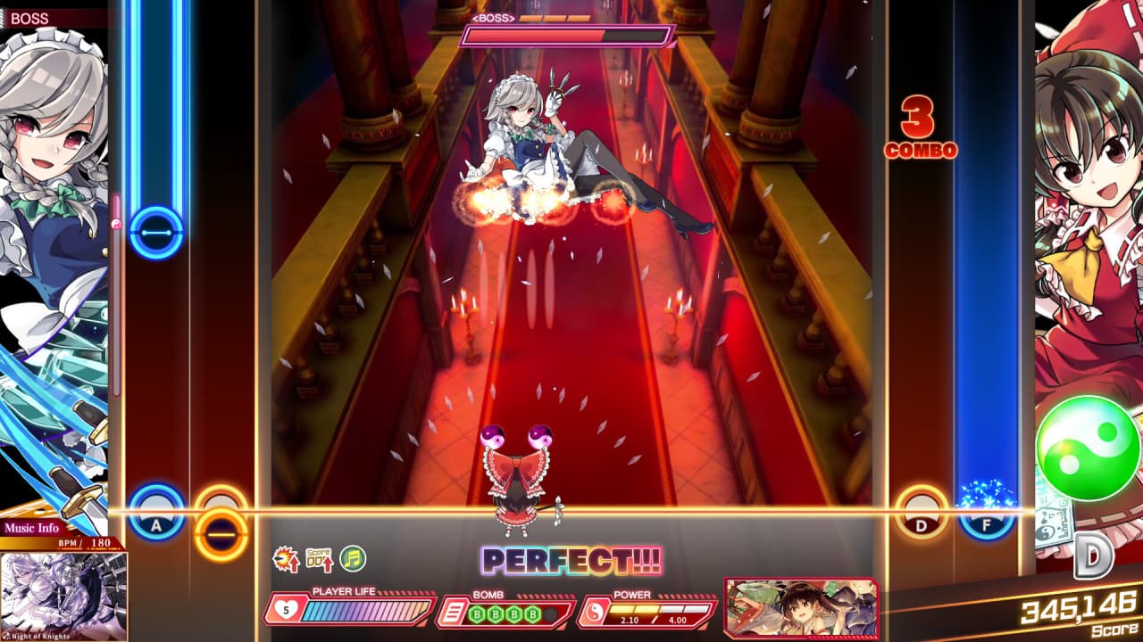Скриншот Touhou Danmaku Kagura Phantasia Lost