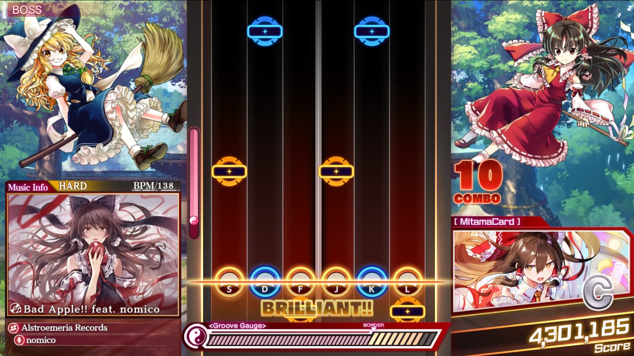 Скриншот Touhou Danmaku Kagura Phantasia Lost