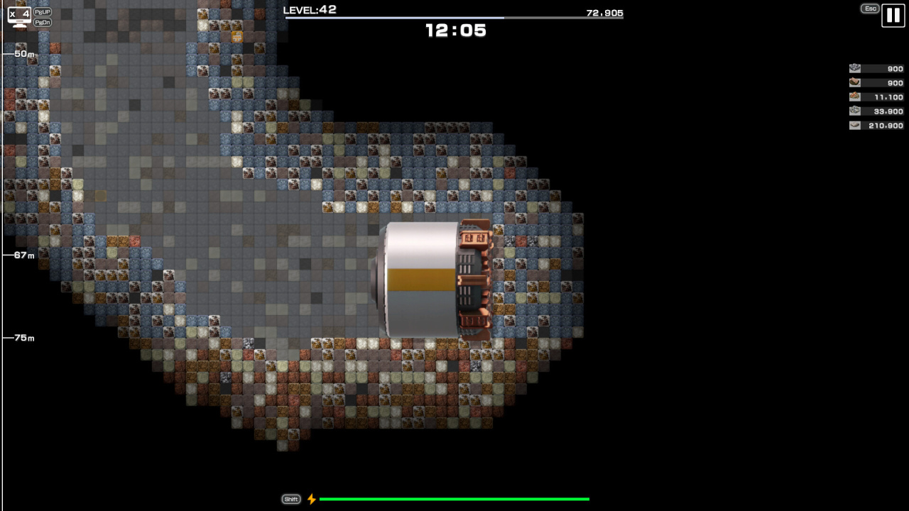 Скриншот MINERALS: Deep Core Mining