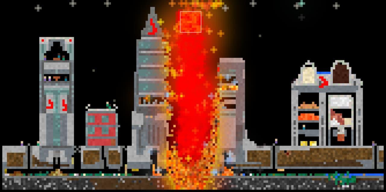 Скриншот Sandboxels
