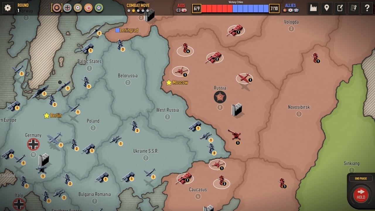 Скриншот Axis and Allies 1942 Online