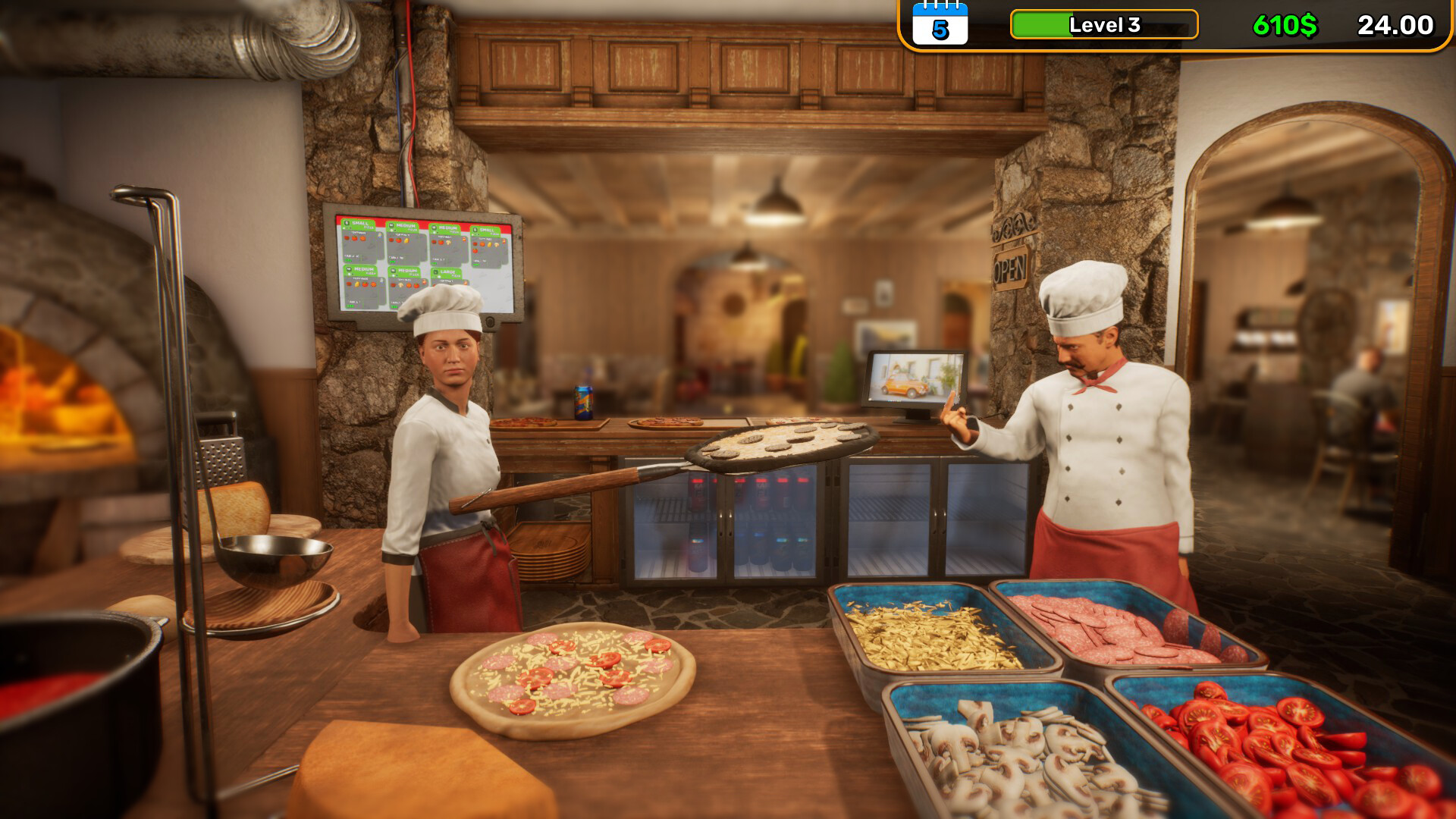 Скриншот Pizza House Simulator
