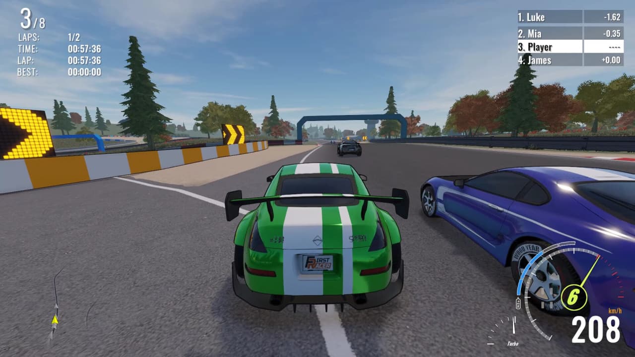 Скриншот First Racer