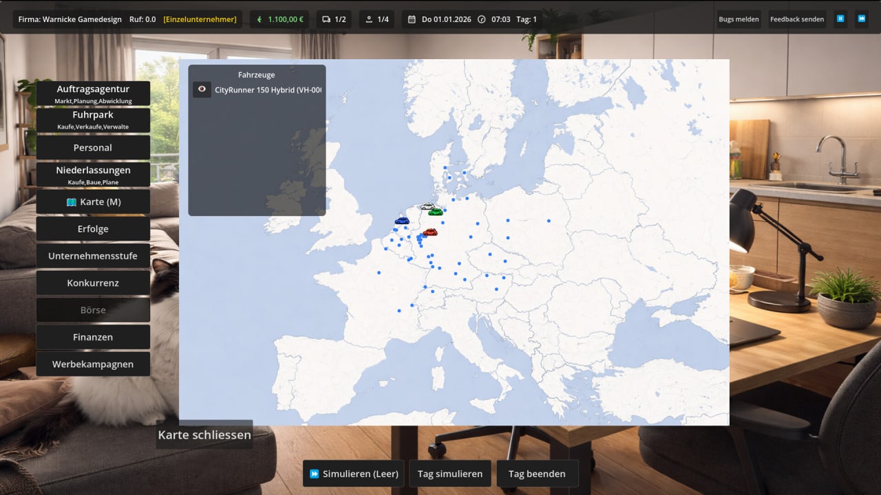 Скриншот European Logistics Tycoon