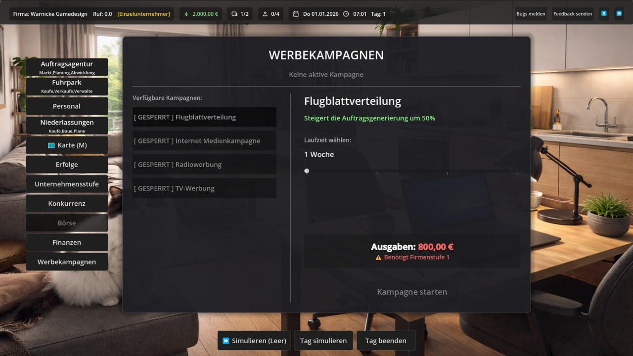 Скриншот European Logistics Tycoon