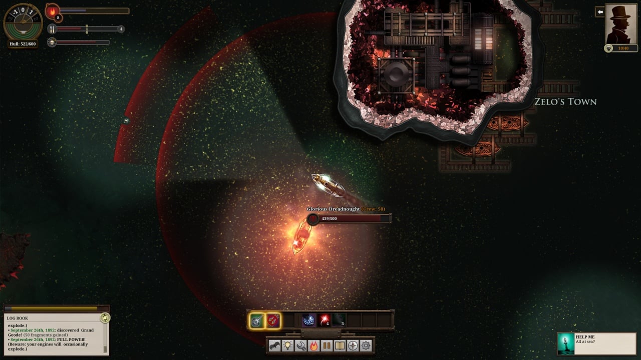 Скриншот Sunless Sea