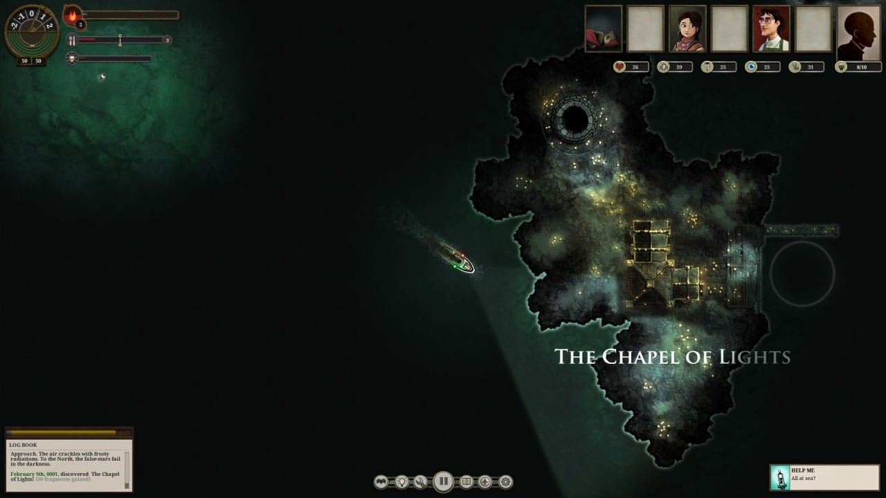 Скриншот Sunless Sea