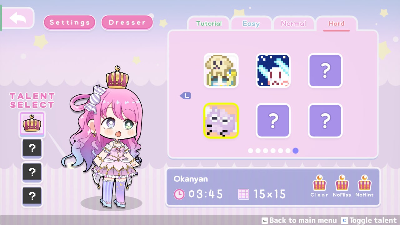 Скриншот Nna-tans Pixel Princess