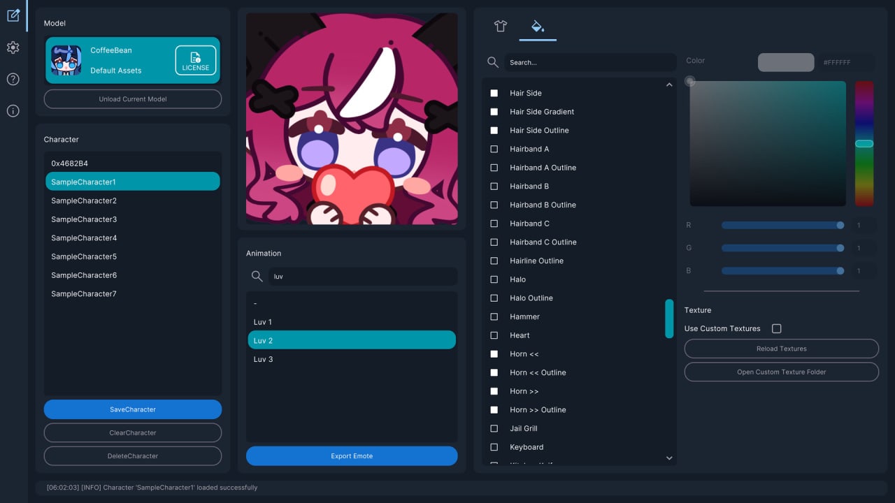 Скриншот EmoteLab