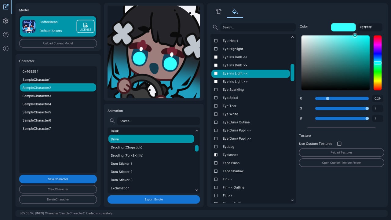 Скриншот EmoteLab