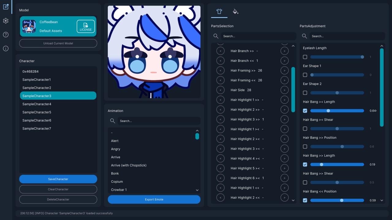 Скриншот EmoteLab