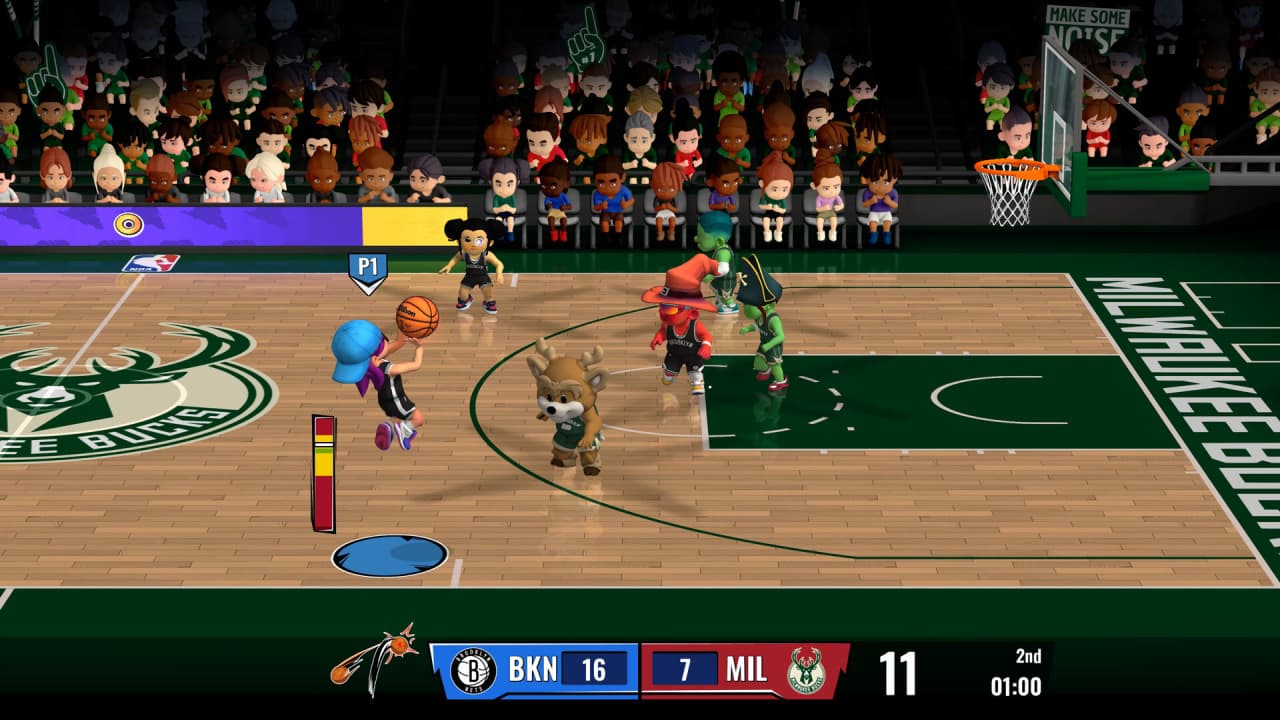 Скриншот NBA BOUNCE