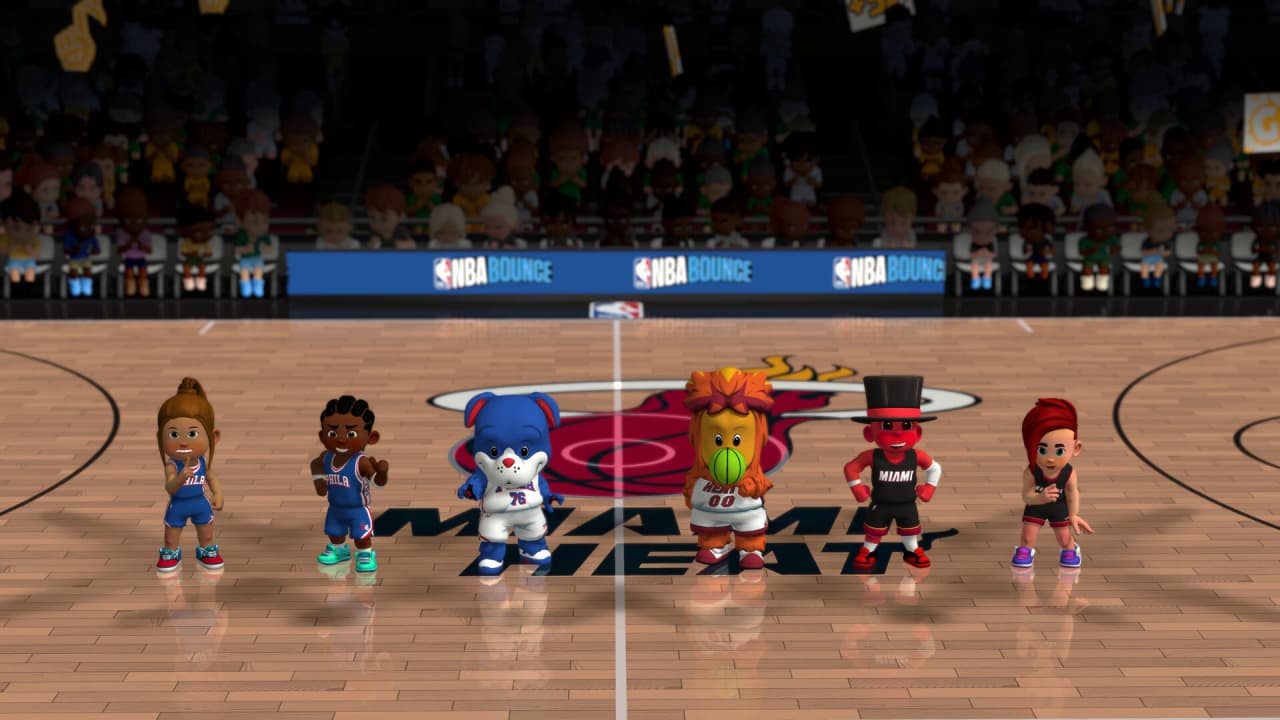 Скриншот NBA BOUNCE